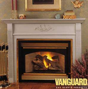 Vanguard Direct Vent Fireplace 37 LP with Remote DDV37  