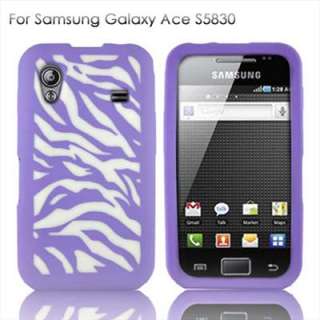 Premium Silikon Case Samsung S5830 Galaxy Ace   lila  
