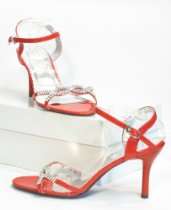   sandalette abendschuhe rot von heller shoes derzeit nicht verfuegbar