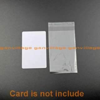 Pcs Clear Self Adhesive Seal Plastic JEWELRY Gift Retail Packing Bags 