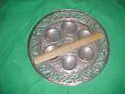 ISRAEL ARMY ISRAELI IDF MILITARY PASSOVER SILVER PLATE TRAY