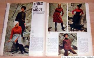 Ostalgie  Praktische Mode mit Schnittmuster 11 1964  