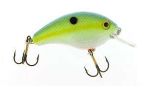 Strike King Series 4S Crankbait   Chartreuse Sexy Shad  