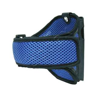 blue sports armband for apple ipod touch features this durable 