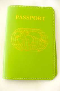Baekgaard International Passport Cover Leather Apple Green  