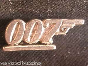 JAMES BOND 007 ICONIC LICENSED GUN LOGO MINI MONOPOLY TOKEN FIGURINE 
