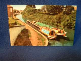 Pair of narrow boats at Braunston. Grand Union Canal. England 