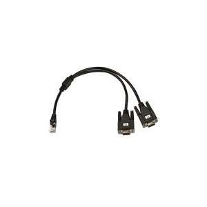  Avocent Dual DB 9 Serial Cable Electronics