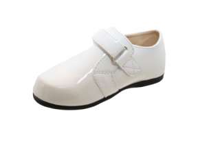Infant Boys Wedding Christening Communion Patent Page Boy Shoes Size 4 