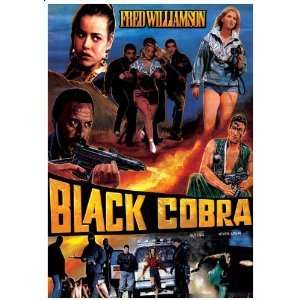The Black Cobra (DVD) FRED WILLIAMSON   NEW & SEALED 5050457632595 