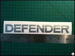 Land Rover Defender 4x4 Rear Decal Sticker DEFENDER  