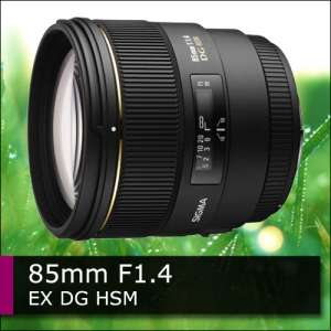Sigma 85mm F1.4 EX DG HSM Lens *Nikon* +Express Ship AU  