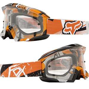 FOX MAIN UNDERTOW motocross KTM GOGGLE ORANGE lunette brille crossbril