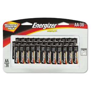  Energizer  Alkaline Batteries, AA, 36 Batteries per Pack 