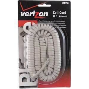  25 PACK 12 Almond Handset Cord Electronics