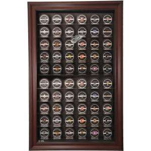  Detroit Red Wings 60 Puck Cabinet Style Display Case 