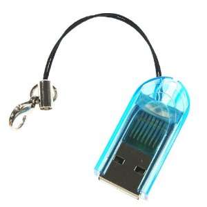  Smallest MicroSD TransFlash USB Card Reader with Cover 