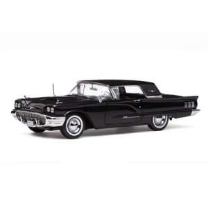  1960 Ford Thunderbird Hard Top Raven Black 1/18 Toys 