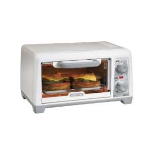  Proctor Silex 4 Slice Toaster Oven/Broiler, White Kitchen 