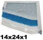 14x24x1 electrosta tic furnace a c air filter washable traps 95 % of 