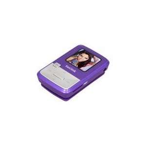 com SanDisk Sansa Clip Zip 1.1 Purple 4GB  Player SDMX22 004G A57 