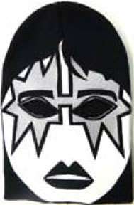 KISS The Spaceman Ace Ski Mask Beanie Cap Hat NEW  