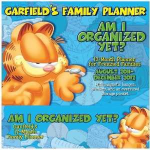   Calendar) Garfield Family Planner 2012 Pocket Wall Calendar Office