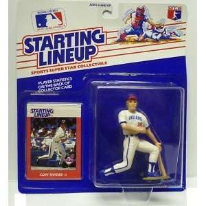 Cory Snyder Action Figure in Cleveland Indians Uniform   1988 Starting 