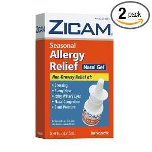 Zicam No Drip Liquid Nasal Gel, Seasonal Allergy Relief, Non Drowsy, 0 