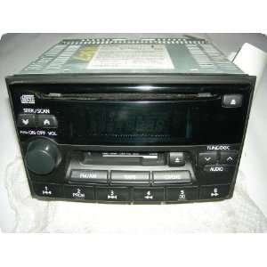   03 receiver, AM FM stereo cassette CD, single disc player Automotive