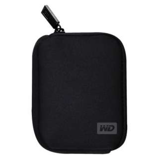 Western Digital Neoprene Hard Drive Case   Black (WDBABK0000NBK WRSN)