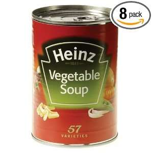 Heinz Vegetable Soup, 14.1 Ounce Can (Pack of 8)  Grocery 