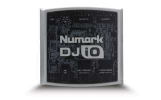 NUMARK DJIO DJ SOUND CARD AUDIO INTERFACE DJ IO  