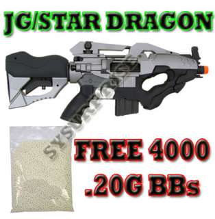 JG STAR Dragon M4 M16 AEG Electric Airsoft Rifle +4K BB  