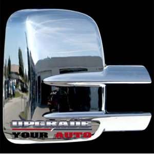   Silverado Sierra Gm Hd Chrome Towing Camper Mirror Covers: Automotive