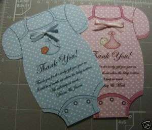 BABY SHOWER THANK YOU CARDS /INVITATION CARDS BOY/GIRL  