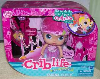 Baby Alive Crib Life *Sarina Cutie* Doll New  