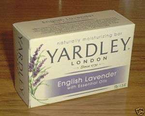 Lot 4 YARDLEY ENGLISH LAVENDER Bar Soap Soaps 4.25 oz  