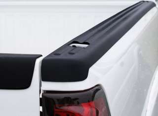 Protect your trucks bed rails with stylish black bed caps. Available 