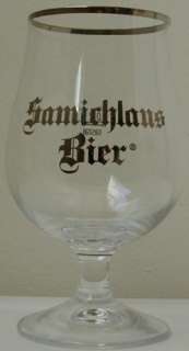 SAMICHLAUS Tulip Shape BEER Glasses /PAIR  Collectibles  