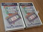 Lot of 2 Peachtree Accounting 2.0 VHS