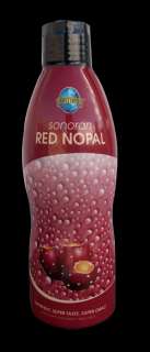 Red Nopal Juice   3 Bottles   Dr. Tims Formula  