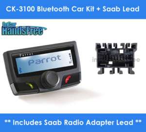 Parrot CK 3100 Bluetooth Car Kit + Saab SOT 109  