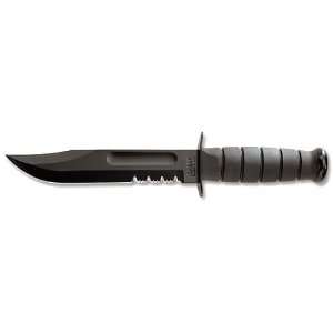  Ka Bar 2 1212 3 Black Fighting Knife: Sports & Outdoors