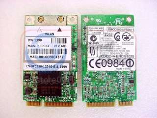 BroadCom Dell DW1390 BCM94311 4311 Mini PCI E WLAN Card  