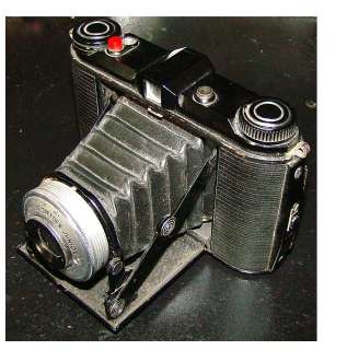 Made in the USA ANSCO B2 SPEEDEX JUNIOR 120 Folding Camera WORKING 