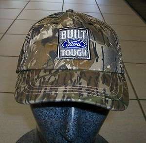 Built Ford Tough Camouflage (Camo) Cap/Baseball Hat  