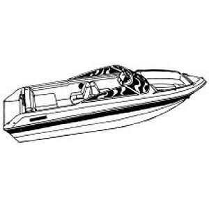 V Hull Runabout Boats Trailerable Boat Covers   Poly Guard 