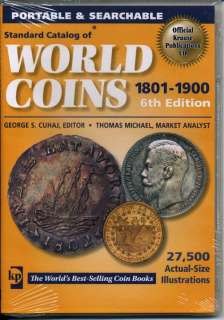 Krause Dvd Standard Catalog World Coins 1801  1900 6th  