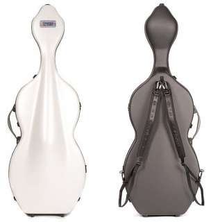   France 1003XL Shamrock Hightech Cello Case With White Exterior  